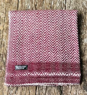 WOOL N CASHMERE BLEND SOFT SHAWLS 76X200CM